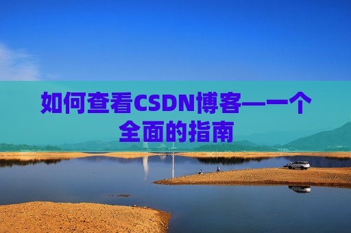 如何查看CSDN博客—一个全面的指南